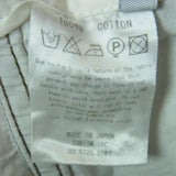[M] VISVIM CHINO PANTS 5-POCKET BUTTON-FLY SUSPENDER BUTTONS GRAYISH KHAKI