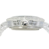 A BATHING APE BAPEX CLEAR WATCH