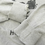 [4] UNDERCOVER 23SS UC1C4805-5 SWEAT FACE HUMANISM FACE PRINT CREWNECK SWEATSHIRT GRAY
