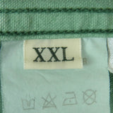 [XXL] HUMAN MADE GARMENT DYED COVERALL JACKET EMBROIDERY LIGHT GREEN