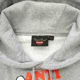 [M] SUPREME 23SS x UNDERCOVER ANTI YOU HOODED SWEATSHIRT GRAY