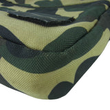 A BATHING APE BAPE 1ST CAMO CORDURA POUCH SHOULDER BAG GREEN KHAKI BLACK
