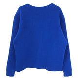 [5] AURALEE MERINO RIB KNIT BOAT NECK P/O BLUE