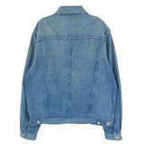 [4] AURALEE SELVEDGE FADED LIGHT DENIM BLOUSON JACKET