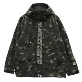 [M] A BATHING APE BAPE x BLACK EYE PATCH COLOR CAMO SNOWBOARD JACKET DARK GRAY