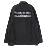 [L] UNDERCOVER 99SS C247 RELIEF ERA WORKING CLASS HERO ARCHIVE WORK JACKET BLACK
