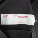 [L] UNDERCOVER 99SS C247 RELIEF ERA WORKING CLASS HERO ARCHIVE WORK JACKET BLACK