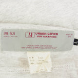 UNDERCOVER 99SS C233 RELIEF PERIOD HITCHCOCK ARCHIVE SHORT SLEEVE T-SHIRT GREY