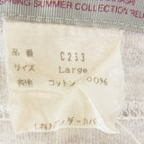 UNDERCOVER 99SS C233 RELIEF PERIOD HITCHCOCK ARCHIVE SHORT SLEEVE T-SHIRT GREY