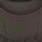 UNDERCOVER 03SS SCAB PERIOD ARCHIVE DAMAGE SHORT SLEEVE T-SHIRT GREY