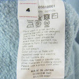 [4] VISVIM CT JUMBO SB SWEAT L/S LIGHT BLUE