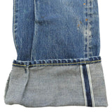 [4] VISVIM 21SS SS JOURNEYMAN PANTS TACKED DMGD-27 INDIGO BLUE