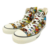 [US9] A BATHING APE BAPE MILO ALL ANIMALS APE STA CANVAS HIGH-TOP SNEAKERS MULTICOLOR