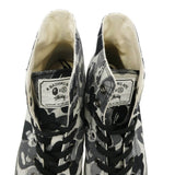 [US8.5] A BATHING APE BAPE x STUSSY APE STA GREY CAMO CANVAS HIGH-TOP SNEAKERS MULTICOLOR