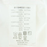 [1] VISVIM 19AW ALBACORE LUNGTA GIZA COTTON B.D. SHIRT WHITE