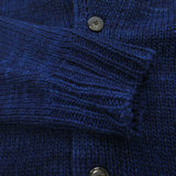 [1] VISVIM 19AW COWICHAN HAND-KNIT N.D. CARDIGAN BLUE