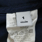 [1] VISVIM 12AW V+V B.D. L/S IT NAVY