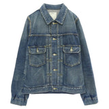 [2] VISVIM 16AW SS 101 JKT DAMAGED DENIM JACKET BLUE