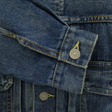 [2] VISVIM 16AW SS 101 JKT DAMAGED DENIM JACKET BLUE