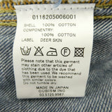 [2] VISVIM 16AW SS 101 JKT DAMAGED DENIM JACKET BLUE