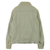 NUMBER (N)INE BOA CORDUROY JACKET BEIGE GRAYISH BEIGE