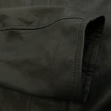 [4] AURALEE 26SS TEXTURED LAMB LEATHER BLOUSON BROWN