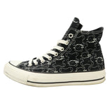 [27cm] UNDERCOVER x CONVERSE ADDICT 1CL579 CHUCK TAYLOR MATERIAL UC HI SNEAKERS BLACK WHITE