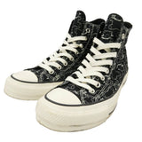 [27cm] UNDERCOVER x CONVERSE ADDICT 1CL579 CHUCK TAYLOR MATERIAL UC HI SNEAKERS BLACK WHITE