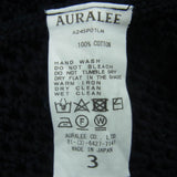 [3] AURALEE COTTON LILY-YARN MESH KNIT P/O DARK NAVY
