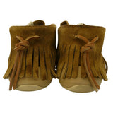 [US8] VISVIM KUIVA SHAMAN FOLK SUEDE LEATHER LOW-CUT SNEAKERS LIGHT BROWN