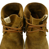 [US8] VISVIM KUIVA SHAMAN FOLK SUEDE LEATHER LOW-CUT SNEAKERS LIGHT BROWN