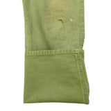 [1] VISVIM 21SS TRAVAILLER BRACES PANTS DMGD GREEN