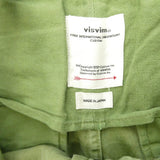 [1] VISVIM 21SS TRAVAILLER BRACES PANTS DMGD GREEN