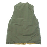 [2] VISVIM 21SS KORA DOWN VEST (REVERSIBLE) BEIGE X KHAKI