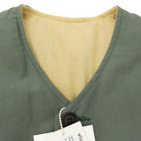 [2] VISVIM 21SS KORA DOWN VEST (REVERSIBLE) BEIGE X KHAKI