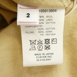 [2] VISVIM 21SS KORA DOWN VEST (REVERSIBLE) BEIGE X KHAKI