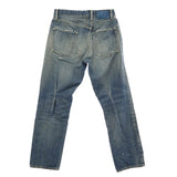 [1] VISVIM 22SS SS JOURNEYMAN PANTS TACKED DMGD INDIGO