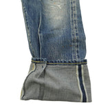 [1] VISVIM 22SS SS JOURNEYMAN PANTS TACKED DMGD INDIGO
