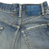 [1] VISVIM 22SS SS JOURNEYMAN PANTS TACKED DMGD INDIGO