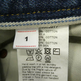 [1] VISVIM 22SS SS JOURNEYMAN PANTS TACKED DMGD INDIGO