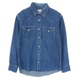 [M] VISVIM SOCIAL SCULPTURE SHIRT (DENIM WESTERN L/S SHIRT) INDIGO