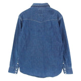 [M] VISVIM SOCIAL SCULPTURE SHIRT (DENIM WESTERN L/S SHIRT) INDIGO