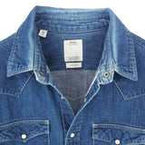 [M] VISVIM SOCIAL SCULPTURE SHIRT (DENIM WESTERN L/S SHIRT) INDIGO