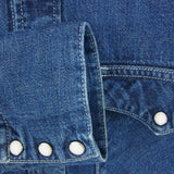 [M] VISVIM SOCIAL SCULPTURE SHIRT (DENIM WESTERN L/S SHIRT) INDIGO