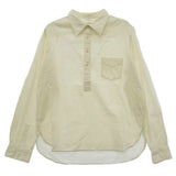 [2] VISVIM 16SS 1910 P.O. SHIRT L/S PULLOVER SHIRT WHITE