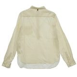 [2] VISVIM 16SS 1910 P.O. SHIRT L/S PULLOVER SHIRT WHITE
