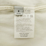 [2] VISVIM 16SS 1910 P.O. SHIRT L/S PULLOVER SHIRT WHITE