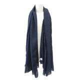 VISVIM x FALIERO SARTI LARGE STOLE NAVY