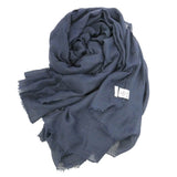 VISVIM x FALIERO SARTI LARGE STOLE NAVY