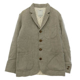 [2] VISVIM 14SS GRANGER BLAZER LINEN 4-BUTTON TAILORED JACKET GREY